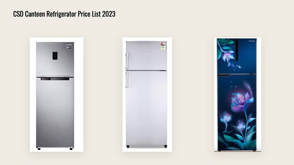 csd pel refrigerator price list